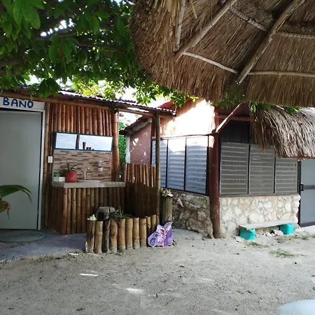 Lunazul Eco-Cabana Frente Al Mar Mahahual Exterior photo